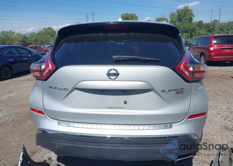 2018 Nissan Murano Platinum from USA, damaged, VIN 5N1AZ2MH4JN182002